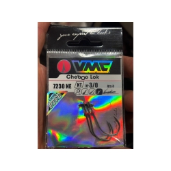 Hak VMC Cheboo Lok 7230NE do połowów z czeburaszką i dropshot - 3/0 #4